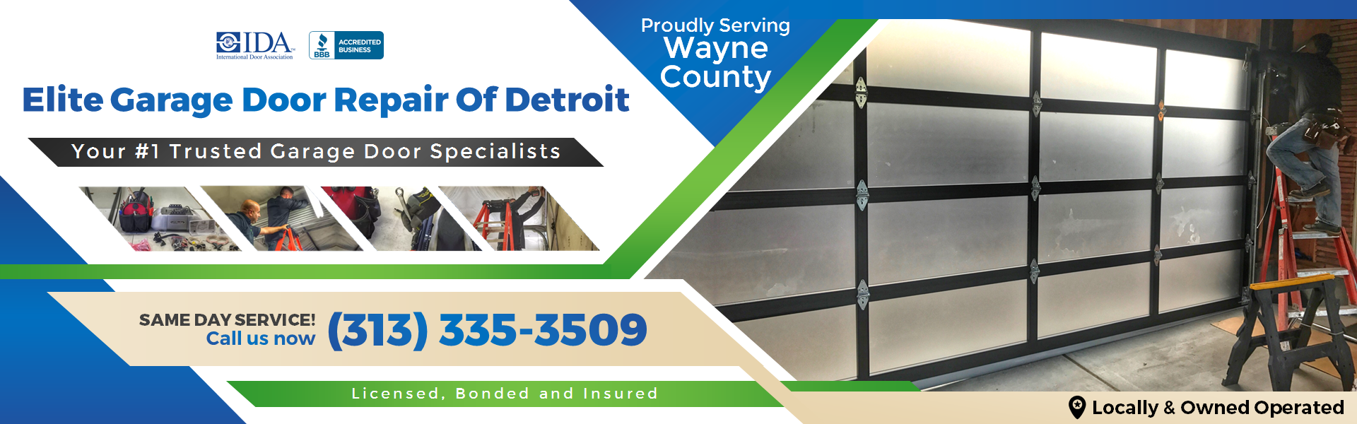 Elite Garage Door Repair Of Detroit MI & Waybe County